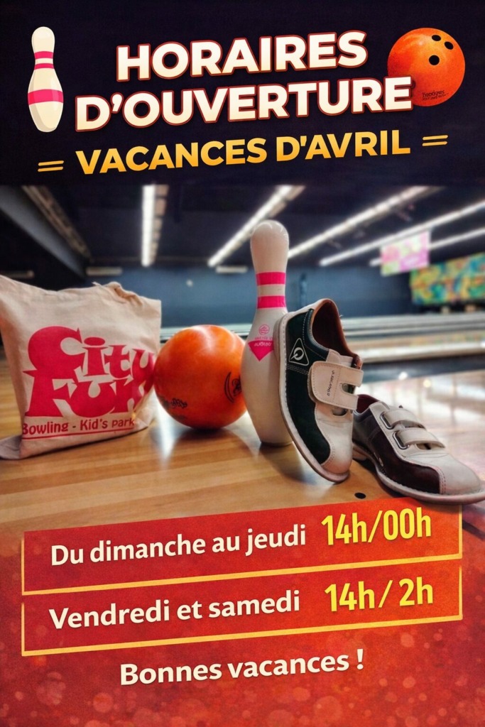 Cityfun est ouvert tous les jours pendant les vacances Le lieux idéal pour se réunir en famille ou entre amis