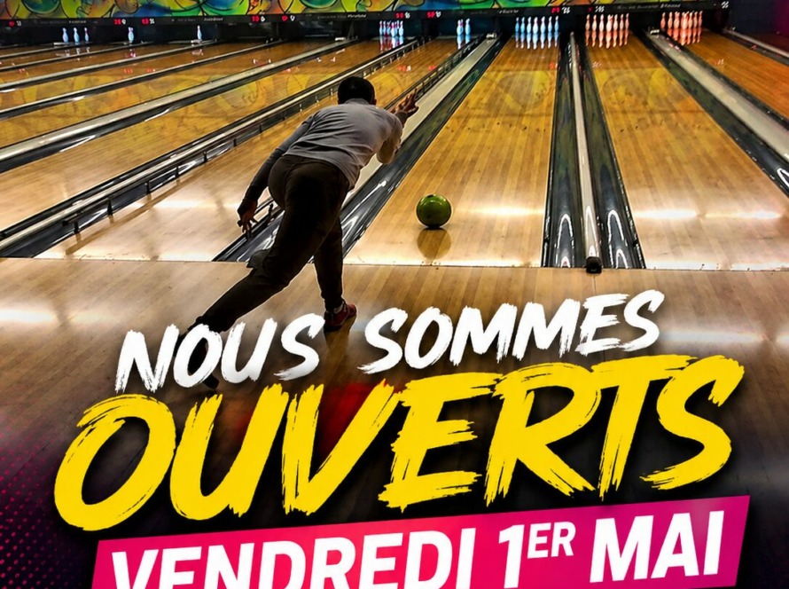 Bowling Castres TARN OUVERTURE 1ER MAI 14H/2H